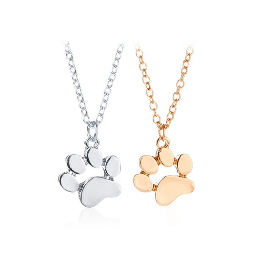 Cat Paw Print Necklace - Fashion Accessory for Women