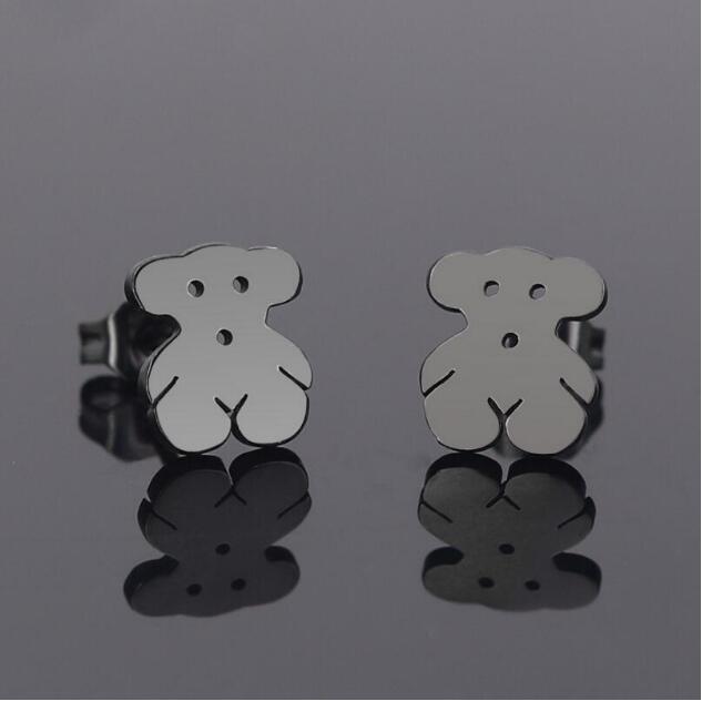 Women's Bear Stud Earrings - Perfect for Any Occasion