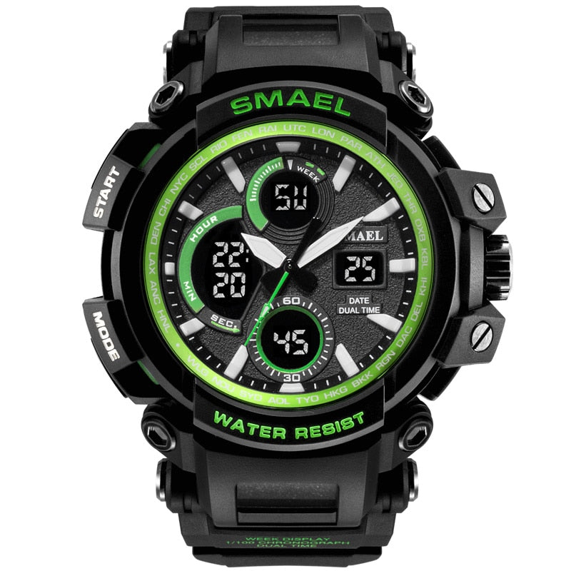 SMAEL Waterproof LED Digital Military Watch