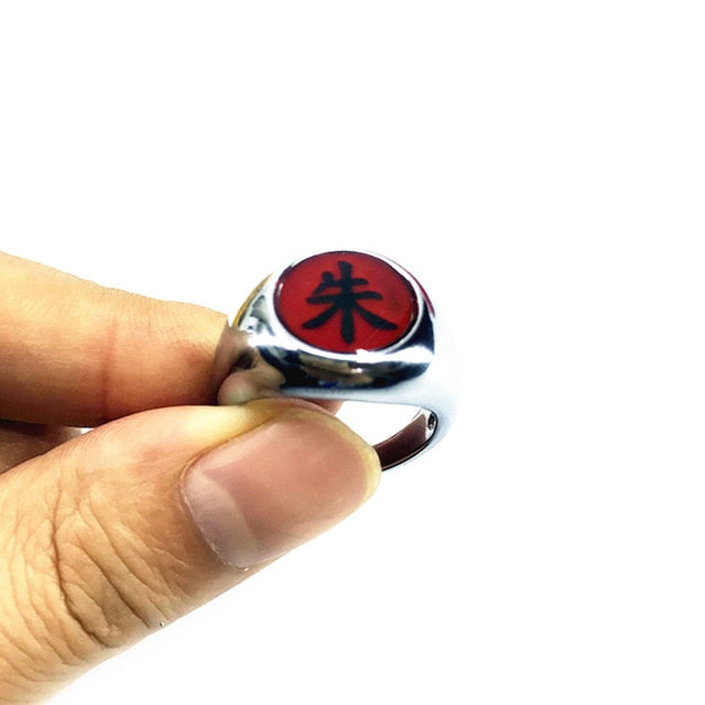 Anime HOKAGE Naruto Akatsuki Cosplay Rings