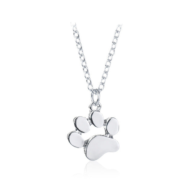 Cat Paw Print Necklace - Fashion Accessory for Women