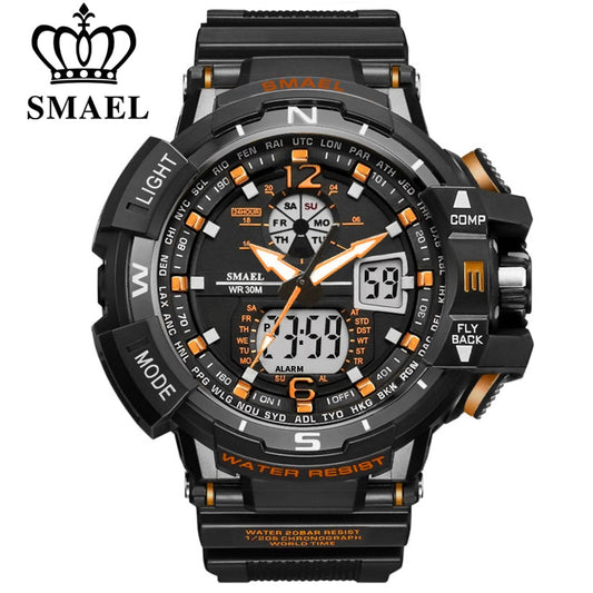 SMAEL Sport Digital Quartz Luxury Watch