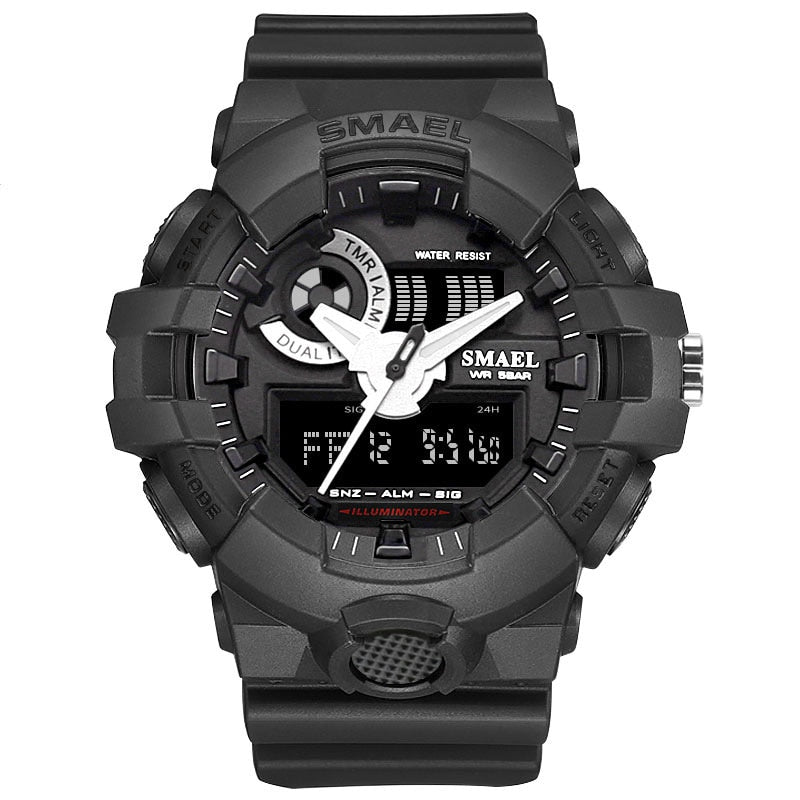 SMAEL Luxury Waterproof Army Sport Watch