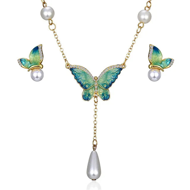 Butterfly Jewelry Set - Perfect for Any Occasion