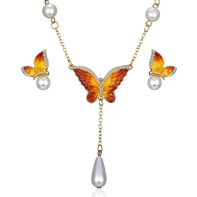 Butterfly Jewelry Set - Perfect for Any Occasion