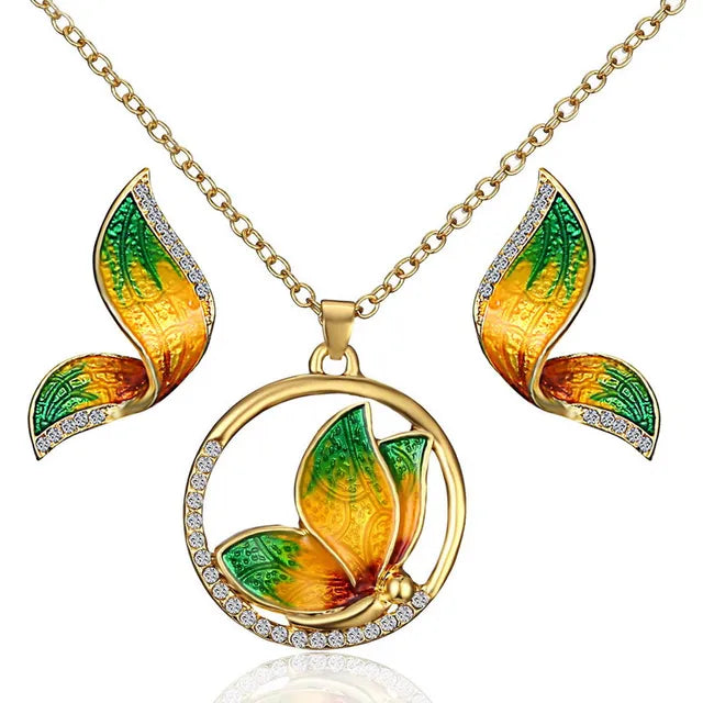 Butterfly Jewelry Set - Perfect for Any Occasion