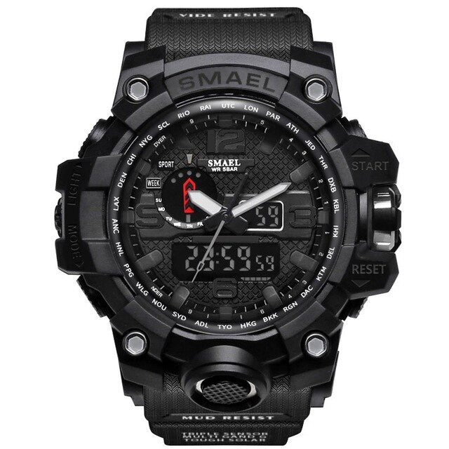 Smael Digital LED Electronic Sports Watch For Men