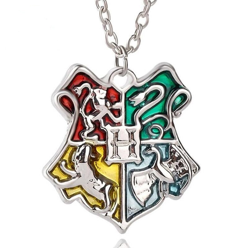 Harry Potter Magic School Badge Necklace