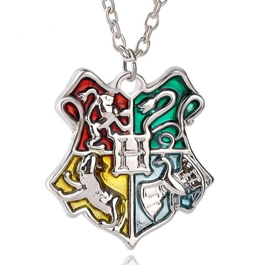 Harry Potter Magic School Badge Necklace