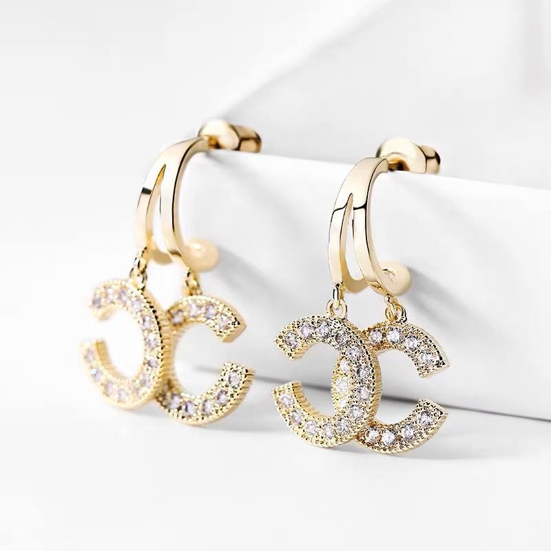 Double C-Shape Pendant Earrings for Women - Perfect for Any Occasion