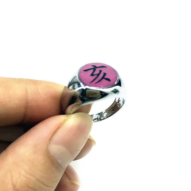 Anime HOKAGE Naruto Akatsuki Cosplay Rings