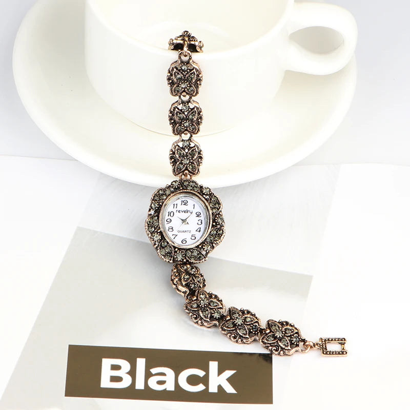 Ancient Luxury Rhinestone Quartz Watch For Women